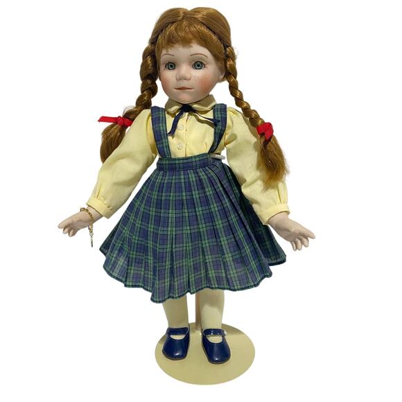Gorham Dolls Days of the Week Saturday's Child 14" Tall With Stand - Picture 1 of 6